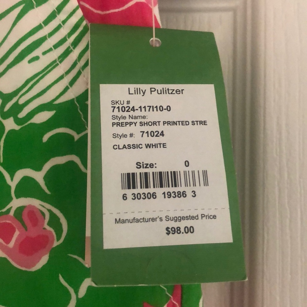Y Pink Tag Preppy Shorts